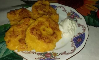 Gardās ķirbju pankūkas