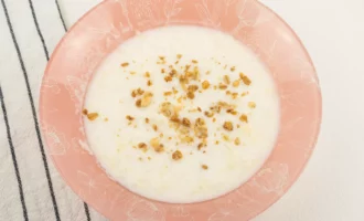 Piena zupa ar rīsiem