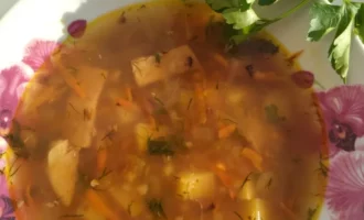 Griķu zupa ar gaļu