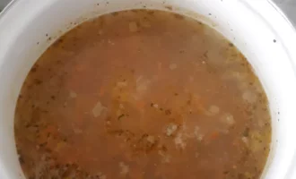 Griķu zupa ar tītara gaļu