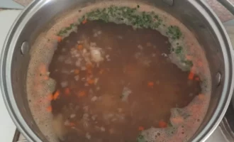 Griķu zupa ar vistu